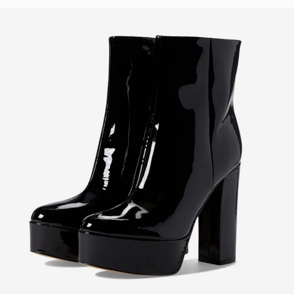 Marc Fisher Shoes - Patent leather platform boots